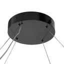 Aria Chandelier - 49 Black Oak Veneer