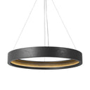 Aurelia Chandelier - 49 Black Oak Veneer