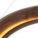 Aria Chandelier - 33 Dark Walnut