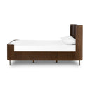 Verity Fletcher Bed - King Terra Brown Oak