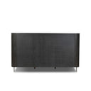 Verity Fletcher Bed - King Distressed Black Oak