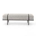 Luxe Haven Harris Accent Bench - Knoll Domino