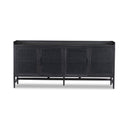 Verano Caprice Sideboard 72 - Black Wash Mango W Black Cane