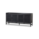 Verano Caprice Sideboard 72 - Black Wash Mango W Black Cane