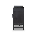 Verano Caprice Sideboard 72 - Black Wash Mango W Black Cane