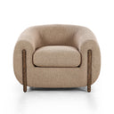 Luxe Haven Lyla Chair - Sheepskin Camel