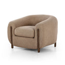 Luxe Haven Lyla Chair - Sheepskin Camel