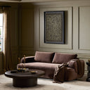 Luxe Haven Benito Sofa - Surrey Cocoa