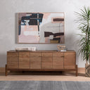 Aveline Reza Media Console - Smoked Honey