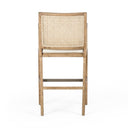 Liora Cane Bar Counter Stool - Bar Toasted Parawood Savile Flax