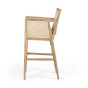 Liora Cane Bar Counter Stool - Bar Toasted Parawood Savile Flax