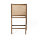 Liora Cane Bar Counter Stool - Counter Toasted Parawood Savile Flax