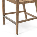 Liora Cane Bar Counter Stool - Counter Toasted Parawood Savile Flax