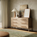 Ashford 6 Drawer Dresser - Yucca Oak