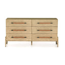 Verity 6 Drawer Dresser - Yucca Oak