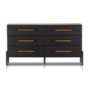 Ashford 6 Drawer Dresser - Ebony Oak