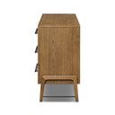 Ashford 6 Drawer Dresser - Amber Oak