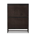Verona Bar Cabinet - Black W Black Wash Mango