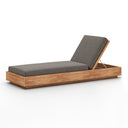 Solara Outdoor Chaise Lounge - Charcoal