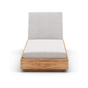 Solara Outdoor Chaise Lounge - Stone Grey