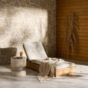 Solara Outdoor Chaise Lounge - Faye Sand