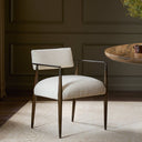 Trestle Waldon Dining Chair - Charter Oatmeal