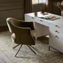 Arista Adara Desk Chair - Surrey Olive