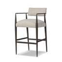 Novara Waldon Bar Counter Stool - Bar Charter Oatmeal