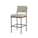 Aveline Benton Bar Counter Stool - Bar Stool Savile Flannel