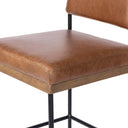 Aveline Benton Bar Counter Stool - Bar Stool Sonoma Chestnut