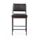 Aveline Benton Bar Counter Stool - Bar Stool Sonoma Black