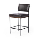 Aveline Benton Bar Counter Stool - Bar Stool Sonoma Black