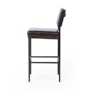 Aveline Benton Bar Counter Stool - Counter Stool Sonoma Black