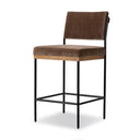 Aveline Benton Bar Counter Stool - Counter Stool Altair Mushroom