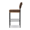 Aveline Benton Bar Counter Stool - Bar Stool Altair Mushroom