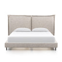 Luxe Haven Inwood Bed - Queen Merino Porcelain