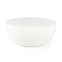 Verano Outdoor Round Coffee Table - Matte White 36