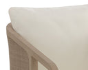 PALERMO DINING CHAIR - DRIFT BROWN STINSON CREAM