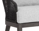 CAPRI LOUNGE CHAIR - SMOKE GREY COPACABANA MARBLE