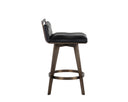 ARIZONA SWIVEL COUNTER STOOL - CASTILLO BLACK