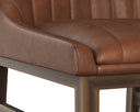 HALDEN COUNTER STOOL - BRAVO COGNAC
