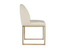 NEVIN DINING CHAIR - POLO CLUB MUSLIN