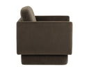 EVERTON ARMCHAIR - MEG DARK BROWN