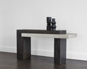 HERRIOT CONSOLE TABLE - DARK BROWN GREY