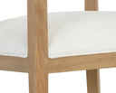 BRYLEA DINING ARMCHAIR - NATURAL HEATHER IVORY TWEED