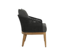 CAPRI LOUNGE CHAIR - NATURAL GRACEBAY GREY