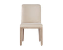 ELISA DINING CHAIR - LIGHT OAK MAINZ CREAM