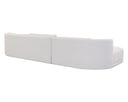 LAKEN SOFA CHAISE - RAF COPENHAGEN WHITE