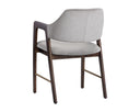 MILTON DINING ARMCHAIR - SMOKE ACACIA POLO CLUB STONE