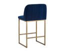 NEVIN COUNTER STOOL - SAPPHIRE BLUE